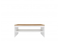 COFFEE TABLE HOLTEN RECTANGLE OAK/WHITE ( 23746 )